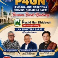 📢 Lembaga Anti Narkotika Sumbar Gagas Gerakan Cegah Narkoba di Mesjid Nur Elhidayah