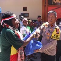Semarak Hari Bhayangkara ke-80, Satgas Ops Damai Cartenz-2026 Hadir Membawa Harapan bagi Warga Tembagapura