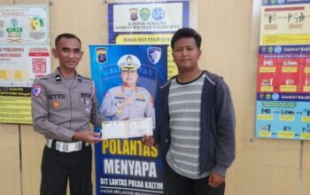 Melalui Polantas Menyapa, Ditlantas Polda Kaltim Wujudkan Pelayanan BPKB Yang Responsif Dan Humanis