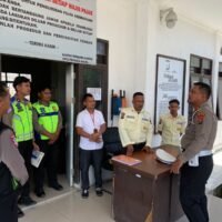 Kedepankan Pelayanan Yang Humanis dan Bebas Pungli, Kasat Lantas Polres Pakpak Bharat Cek Kantor Samsat Salak