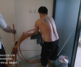 Dua Pria Pencuri Kabel Senilai Rp143 Juta Diamankan Polsek Cikarang Selatan