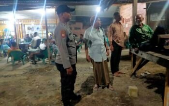 Patroli Dialogis Polsek Muara Batu Hadir Jaga Keamanan Malam, Warga Diajak Aktif Cegah Kriminalitas