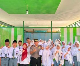 Generasi Madrasah Harus Jadi Pelopor Kamtibmas, Polres Bitung Tanamkan Akhlak, Toleransi, dan Taat Hukum