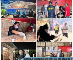 103 Orang Terjaring Razia BNN Kota Binjai dan Aparat Gabungan dari 3 Tempat