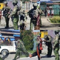 Merawat Keamanan, Menguatkan Kebersamaan : Satgas Yonif 2 Marinir Sapa Hangat Warga Distrik Tigi