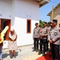 Kapolda Babel Resmikan Bedah Rumah Korban Kebakaran di Bangka Barat