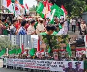 Demo Depan PLN dan Mabes Polri : PP HIMMAH Desak Tangkap dan Adili Darmawan Prasodjo