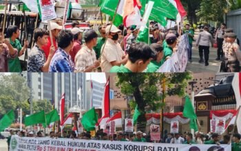 Demo Depan PLN dan Mabes Polri : PP HIMMAH Desak Tangkap dan Adili Darmawan Prasodjo