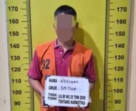 Satresnarkoba Polresta Deli Serdang Ungkap Kasus Peredaran Narkotika, Seorang Pria Berhasil Diamankan