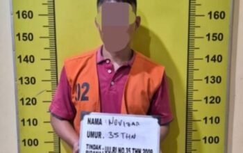 Satresnarkoba Polresta Deli Serdang Ungkap Kasus Peredaran Narkotika, Seorang Pria Berhasil Diamankan