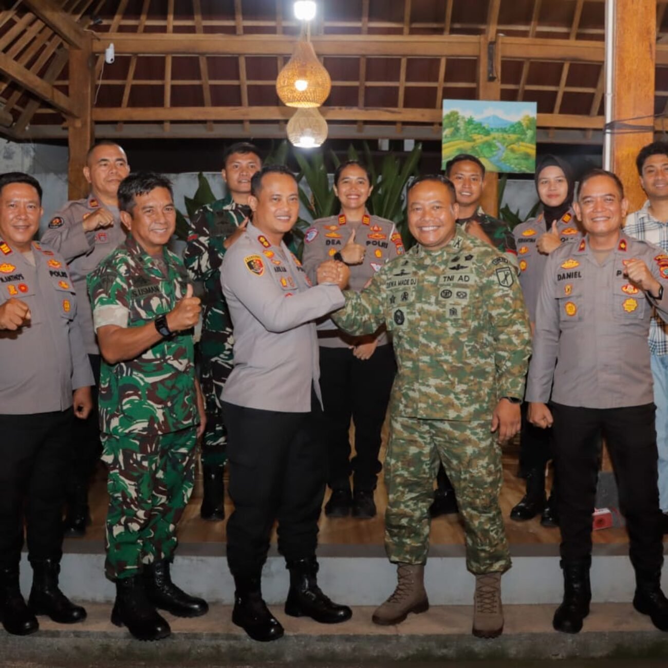 Solidaritas TNI–Polri Semakin Kokoh, Polres Bitung dan Kodim 1310/Bitung Perkuat Sinergi Menjaga Keamanan Kota Bitung