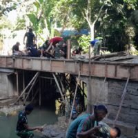 Pembangunan Jembatan Beton 13 Meteng di Gunungsitoli Rampung, Akses Warga Semakin Mudah
