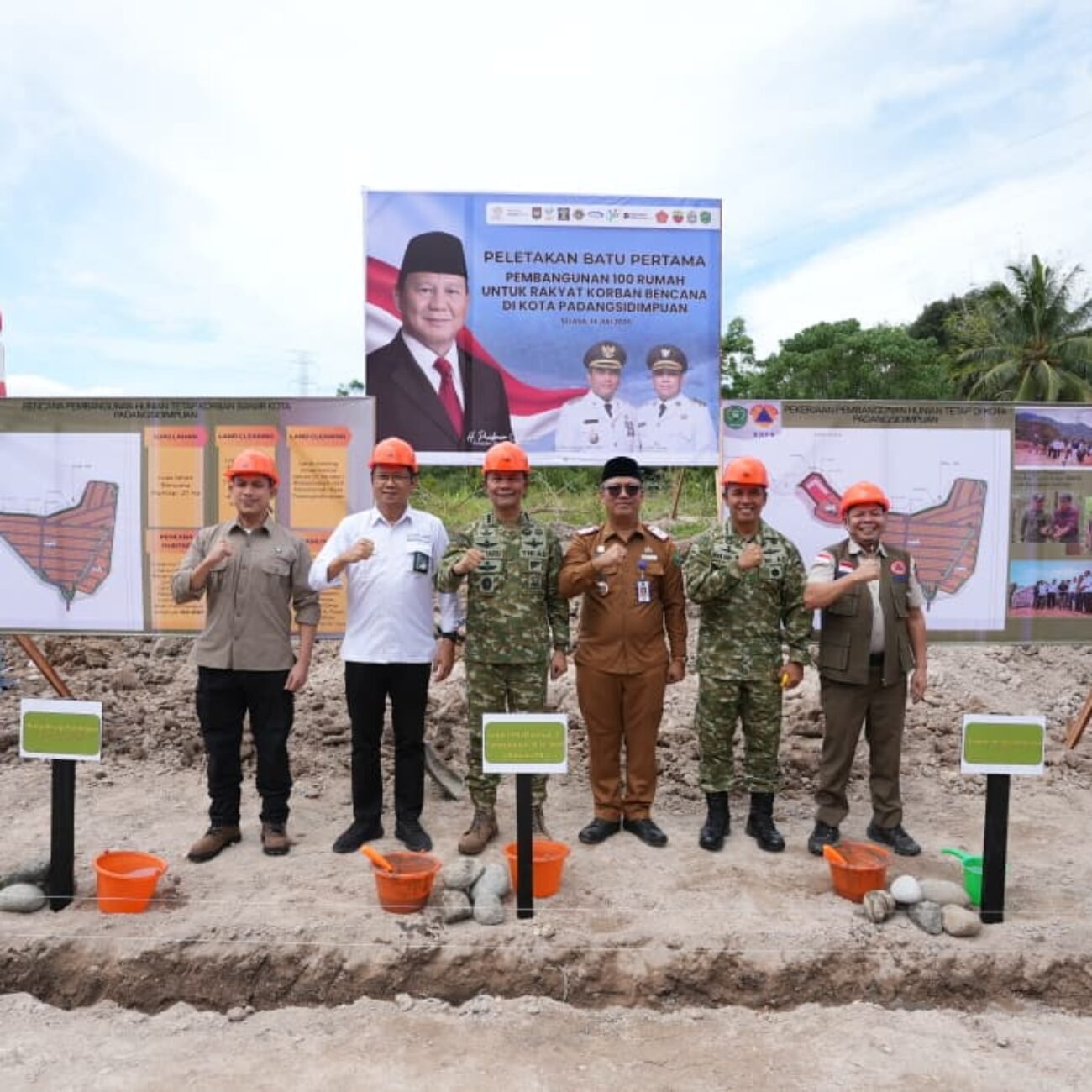 Wakil Ketua 1 Satgas PRR Letjen TNI Richard Tampubolon Tinjau Padang Sidimpuan dan Tapanuli Selatan Sumatera Utara. Ada apa..?