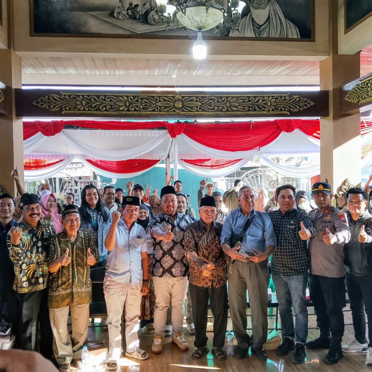 Sosialisasi Pengadaan Tanah Pelebaran Jalan Menganti–Lakarsantri, Bupati Yani Pastikan Warga Tidak Dirugikan