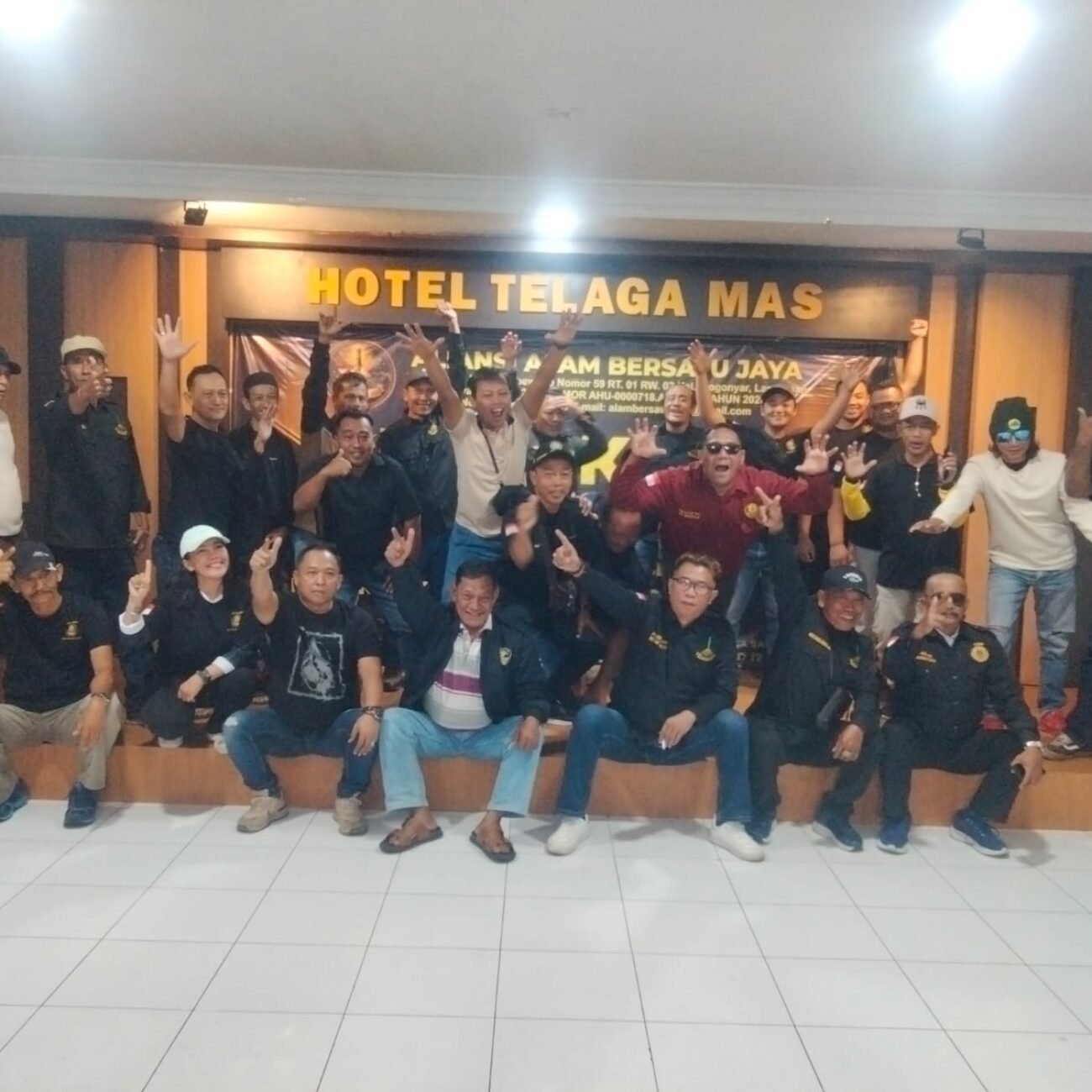 Penutupan Diklat Ke-III Aliansi Alam Bersatu Jaya Berlangsung Khidmat, Diakhiri Pembagian Sertifikat Peserta