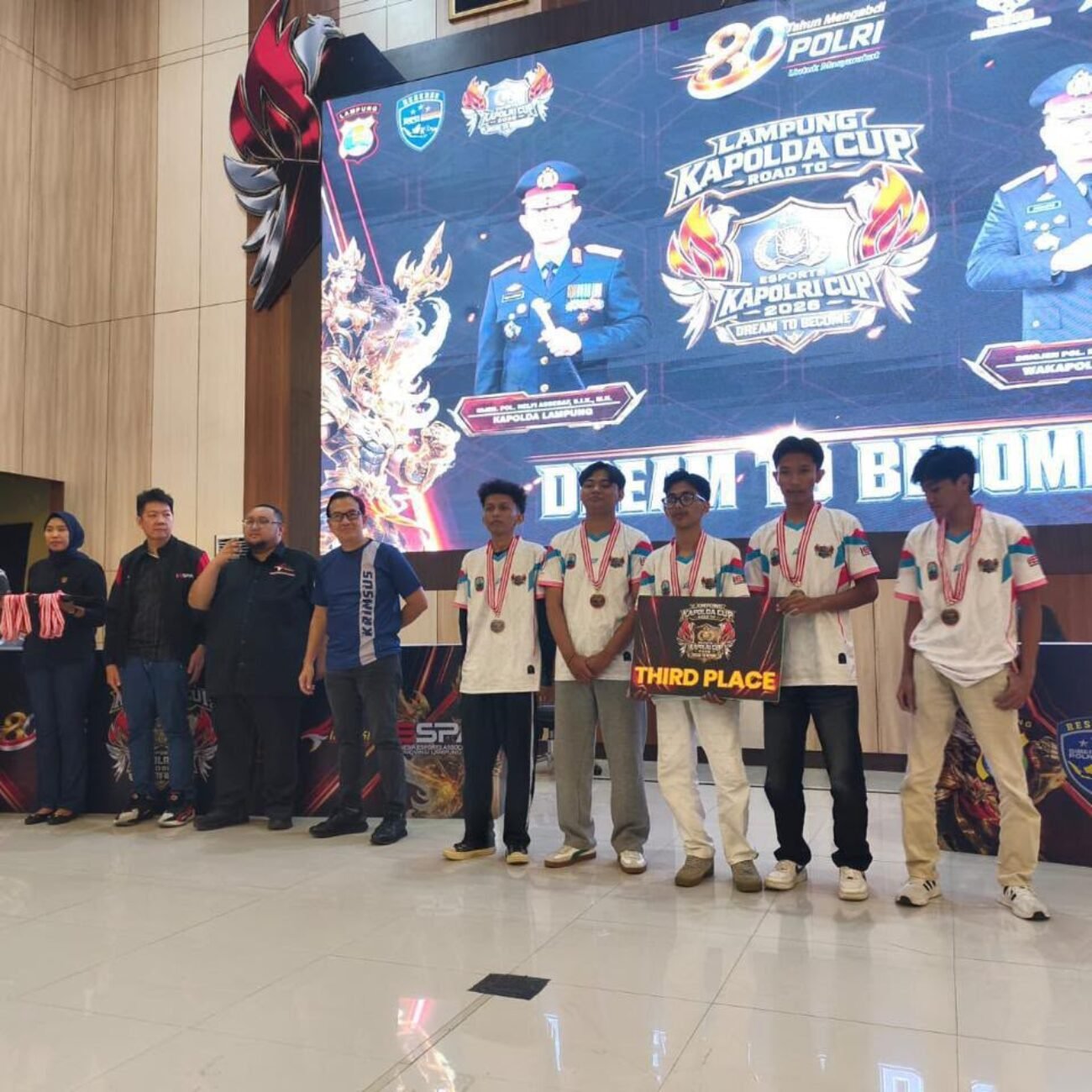 Polres Tulang Bawang Juara Kapolda Cup E-Sport 2026, Wakili Lampung ke Kapolri Cup