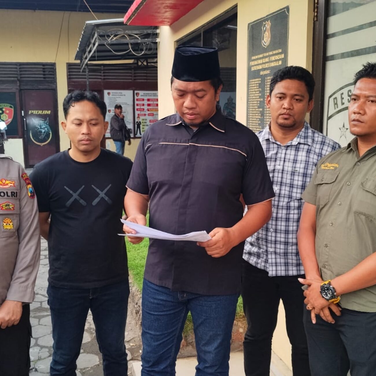 Polres Bangkalan Amankan 3 Tersangka Rudapaksa Gadis Dibawah Umur