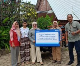 BRI KC Cibubur Salurkan Bantuan TJSL untuk Perkuat Kampung Ramah Lingkungan Gardenia 22