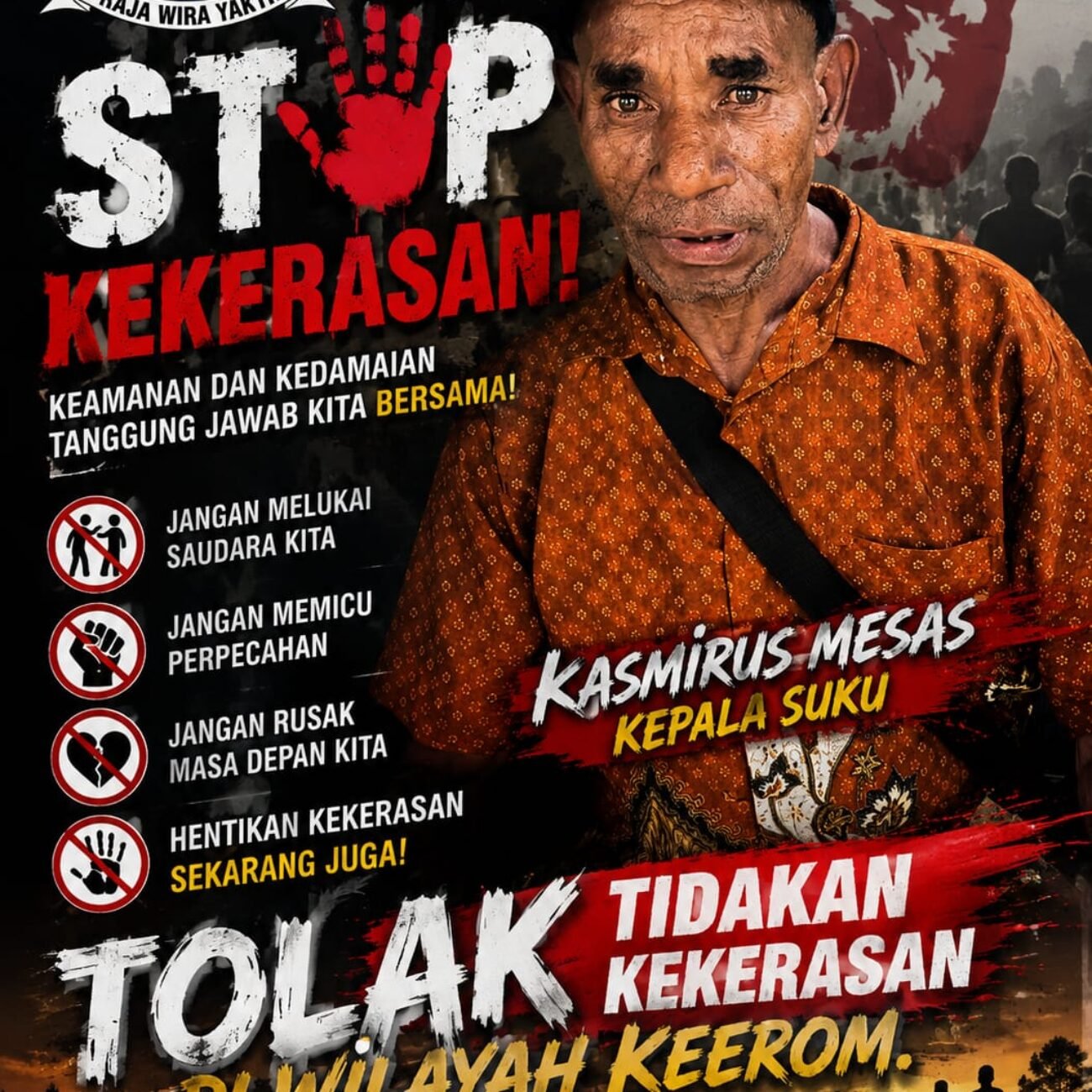 Kepala Suku Kampung Suskun Kecam Keras Pembunuhan 3 Warga Sipil di Yahukimo