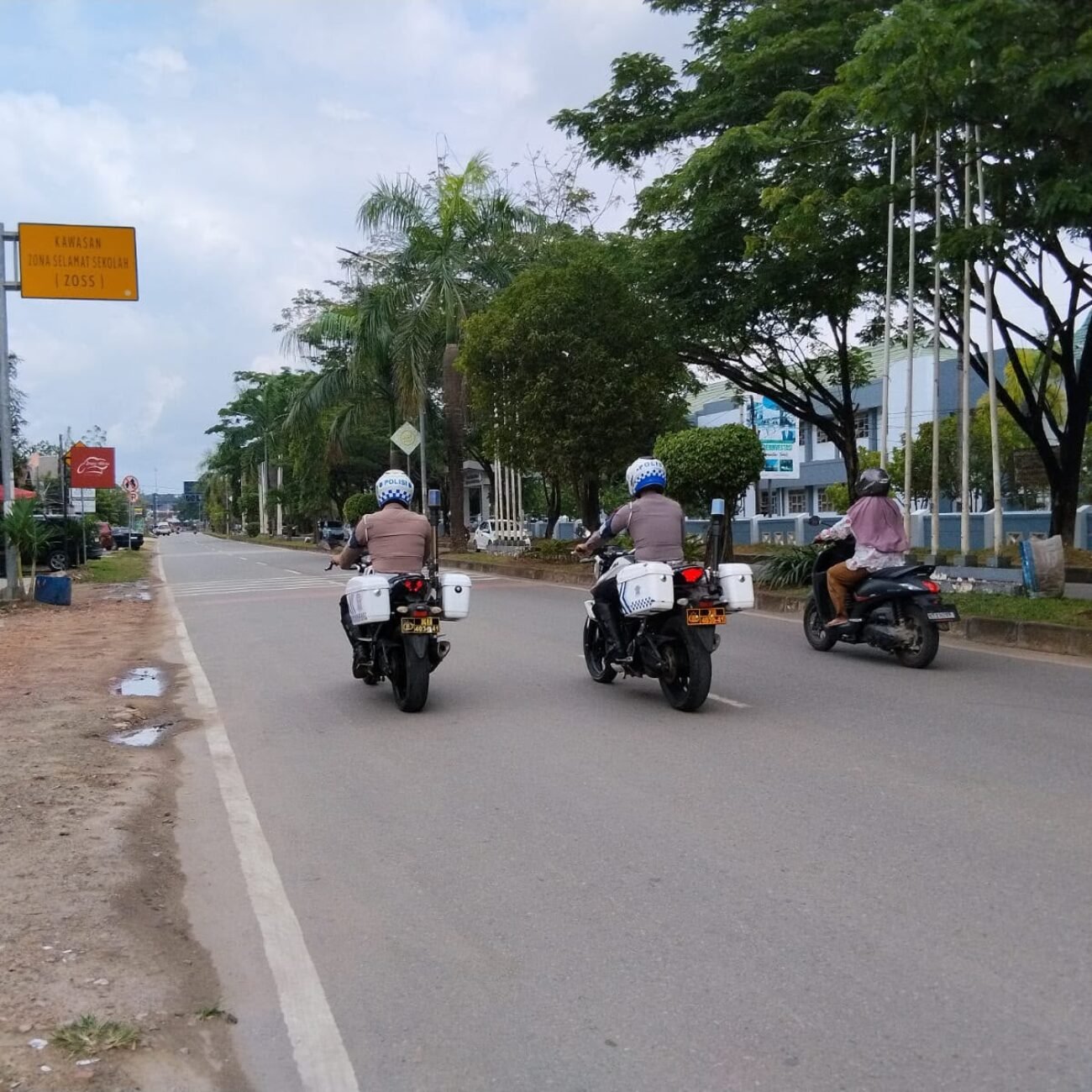 ETLE Mobile Sasar Pelanggar Di Sangatta, Satlantas Polres Kutim Intensifkan Patroli