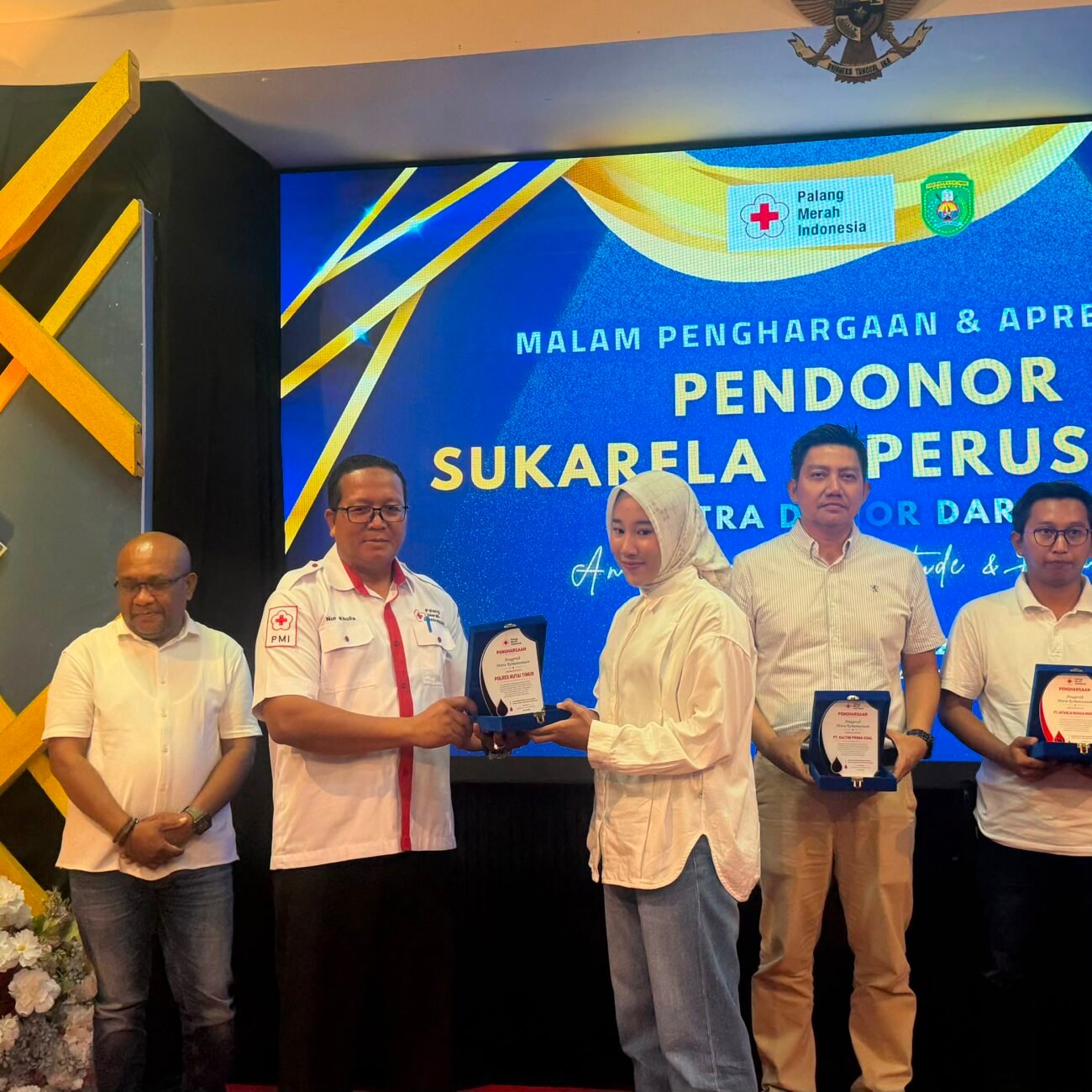 Polres Kutim Raih Penghargaan Dari PMI, Komitmen Sosial Berbuah Prestasi