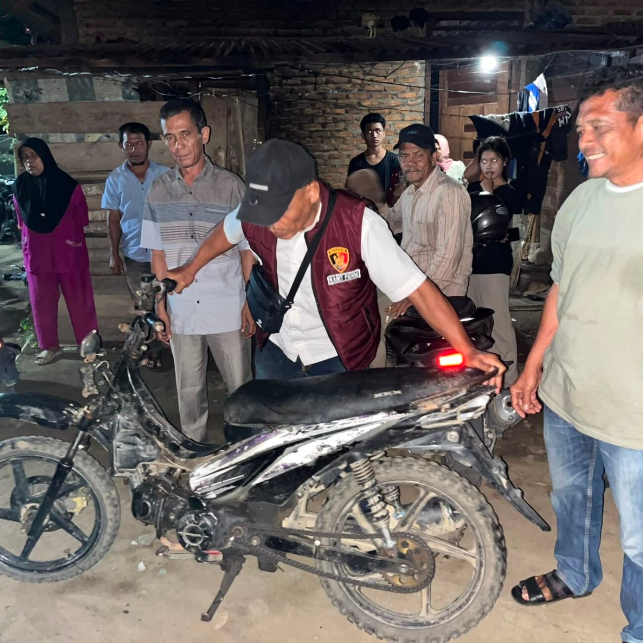 Sat Reskrim Polres Padang Lawas Amankan 31 Unit Sepeda Motor Diduga Hasil Kejahatan dari Rumah Warga di Pasar Latong