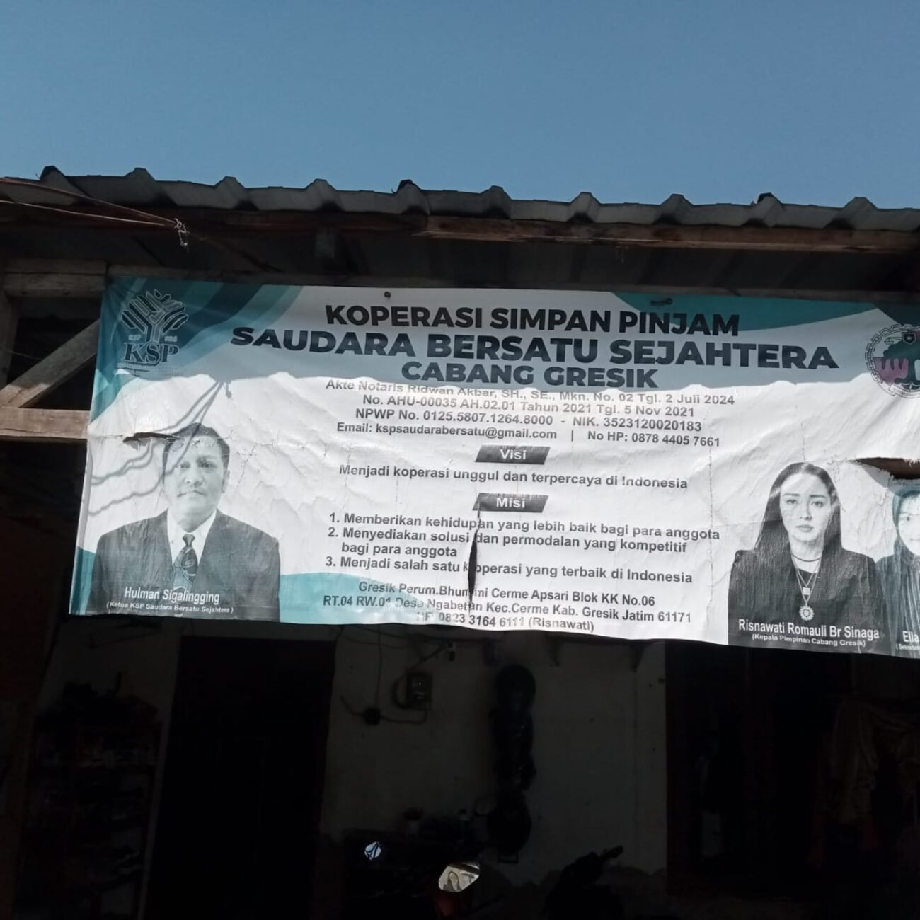 Diduga Intimidasi Wartawan Saat Konfirmasi, Oknum Koperasi SBS Dilaporkan ke Polres Gresik, Legalitas Koperasi Turut Dipertanyakan?