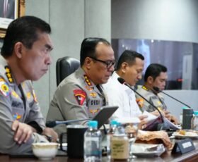 Tindak Lanjuti Arahan Presiden, Wakapolri dan Wamen Kehutanan Konsolidasikan Langkah Nasional Hadapi El Nino dan Karhutla