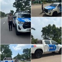 Satlantas Polres Kutai Timur Intensifkan Patroli Dan Penindakan ETLE Handheld Di Sejumlah Titik Rawan Pelangaran