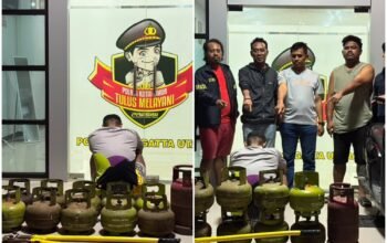 Polsek Sangatta Utara Ungkap Pencurian 19 Tabung Gas LPG 3 Kg, Satu Pelaku Diamankan