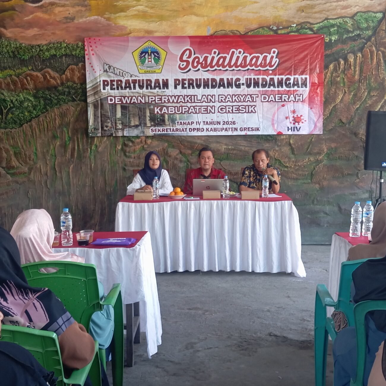 Sosialisasi Perda HIV/AIDS, DPRD Gresik Kamjawiyono Ajak Perkuat Ketahanan Keluarga dan Hapus Stigma terhadap ODHIV