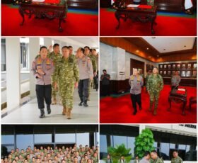 Perkuat Solidaritas TNI – Polri, Kapolri Silaturahmi Dengan Panglima TNI Di Mabes TNI