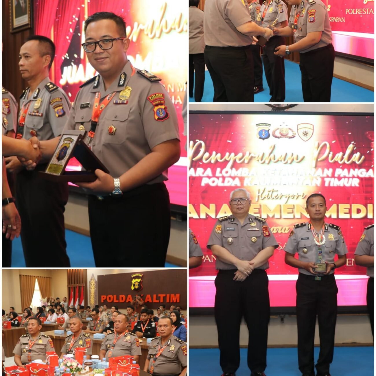 Raih Tiga Prestasi Membanggakan, Polres PPU Juara III Lomba Kebersihan Mako, Ketahanan Pangan Dan Manajemen Media Tingkat Polda Kaltim