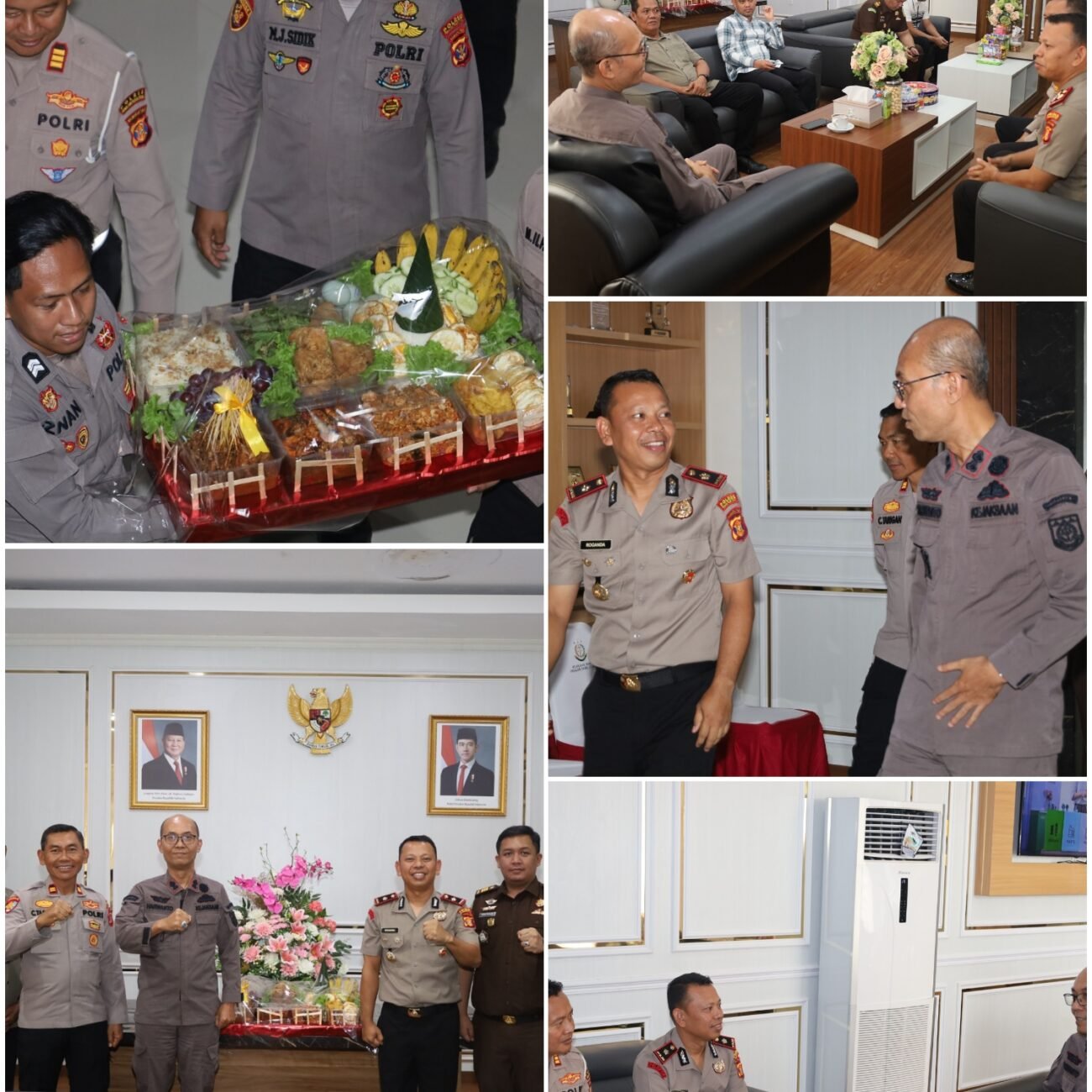 Berikan Kejutan Tumpeng Hari Bhakti Adhyaksa ke-66, Polres PPU Perkuat Sinergitas Dengan Kejaksaan Negeri Penajam Paser Utara