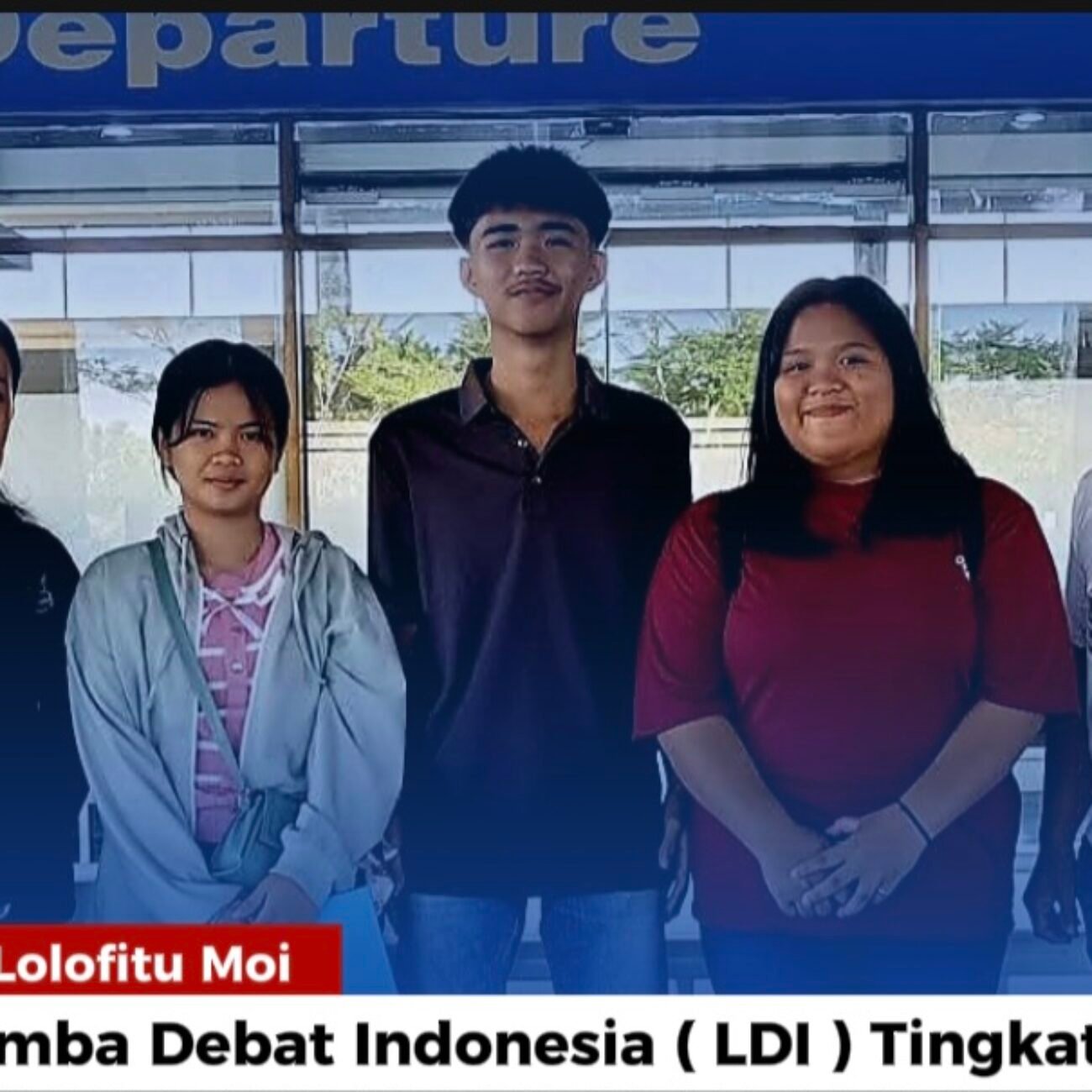 Tiga Duta Debat SMAN 2 Lolofitu Moi Siap Bertarung di LDI Tingkat Provinsi
