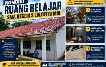 Berprestasi di Tengah Keterbatasan, SMA Negeri 2 Lolofitu Moi Butuh Ruang Kelas dan Fasilitas Belajar