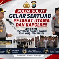 Polda Sulut Gelar Sertijab Pejabat Utama dan Kapolres, Kapolda: Penyegaran Demi Pelayanan Polri yang Lebih Presisi