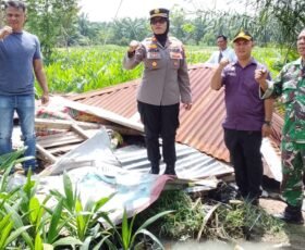 Polsek Binjai Gandeng TNI dan Kepala Desa Grebek Sarang Narkoba