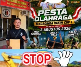 Soroti Bansos dan Turnamen Olahraga Kades Gd, Aktivis : Jangan Jadikan ” Komoditas Pencitraan ” Tutupi Kasus PETI Kotanopan
