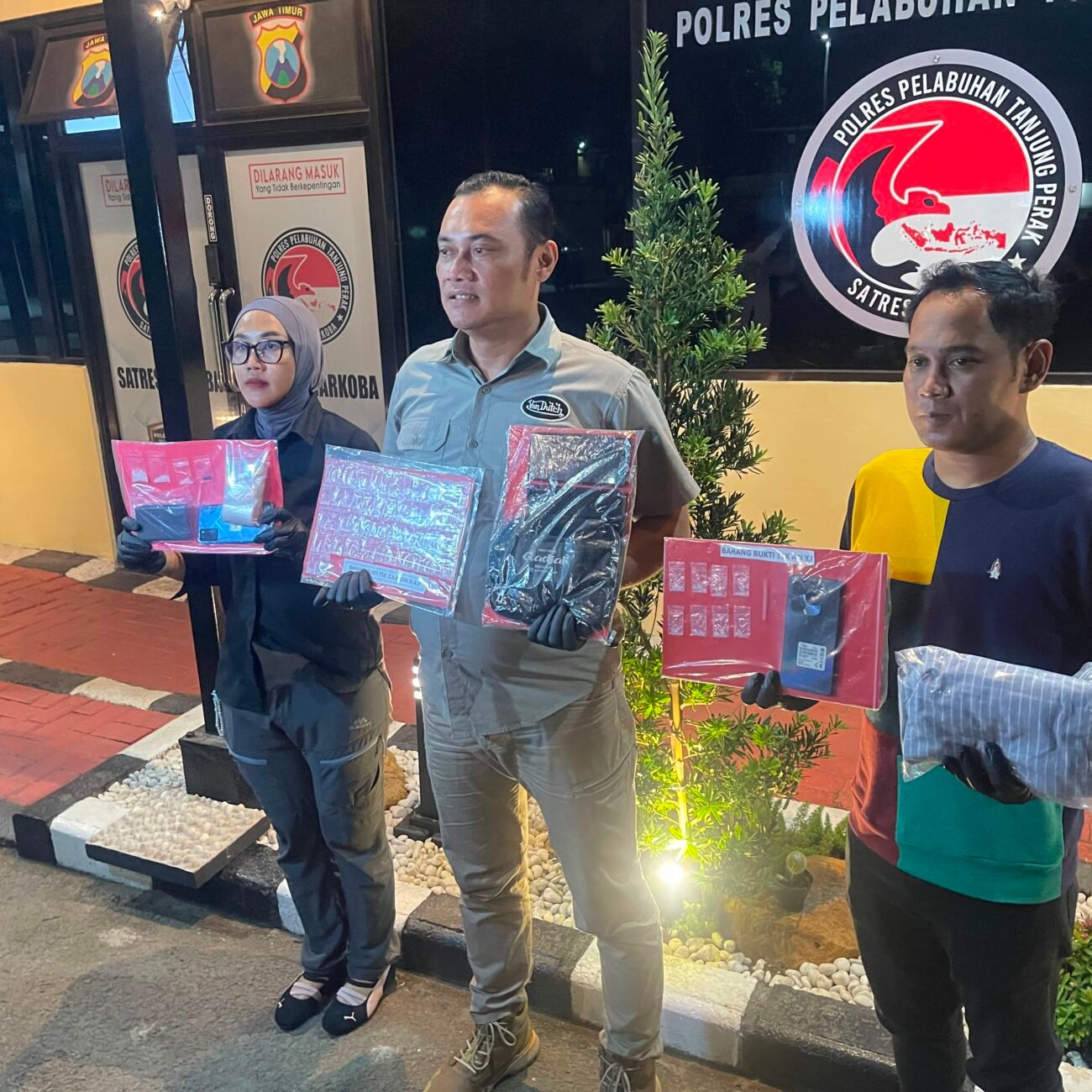 BEDIL TIGA JARINGAN NARKOBA! AKP Adik Agus Putrawan Tegaskan Tak Ada Tempat Bagi Bandar di Tanjung Perak