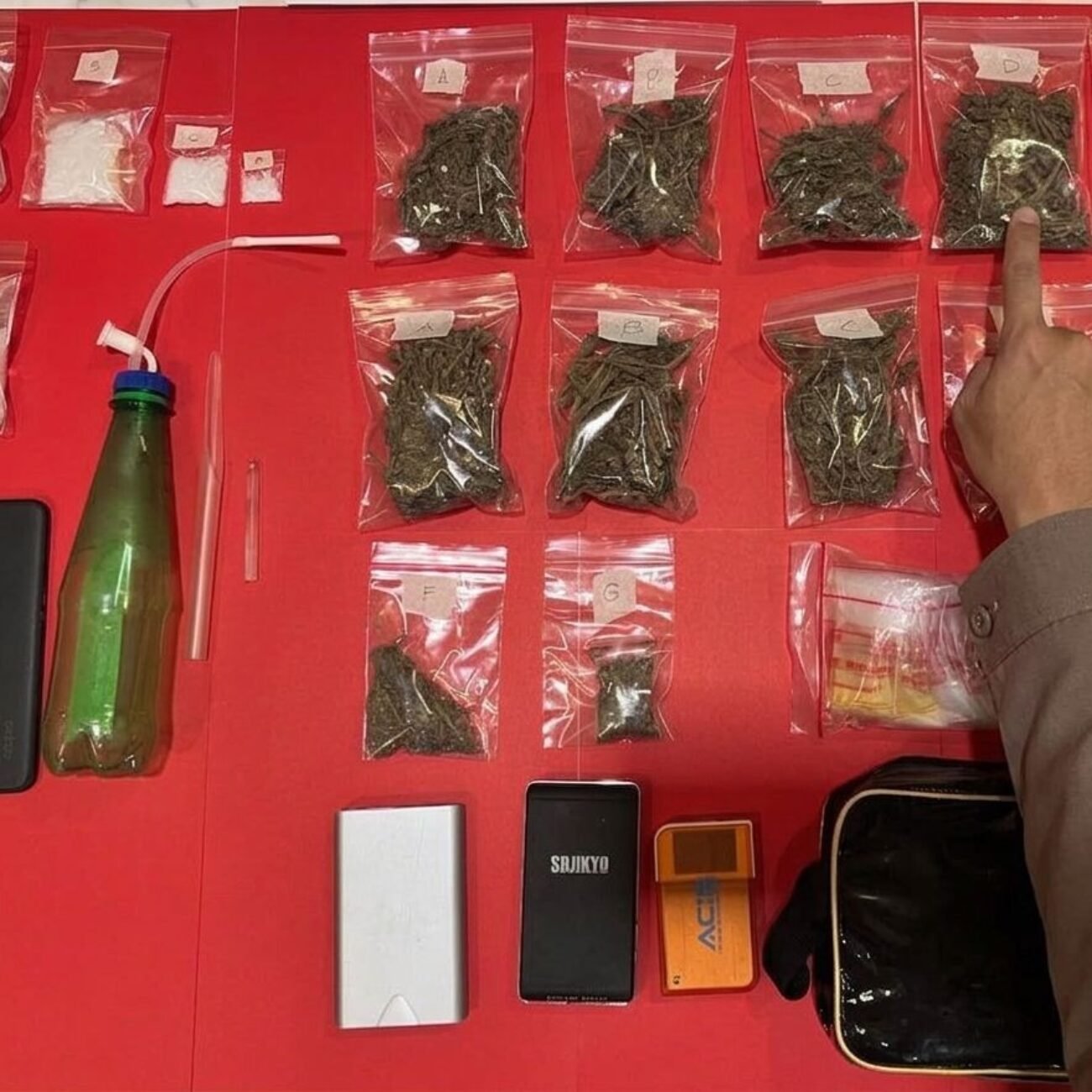 Polres Malang Amankan Tersangka Pengedar Narkoba di Kepanjen, Sita Sabu 96 Gram dan Ganja 131 Gram