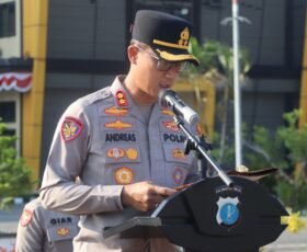 Pesan Tegas Kapolres PPU Saat Pimpin Apel Pagi. Tegaskan Tiga Hal Disiplin, Jauhi Narkoba Dan Cegah Karhutla