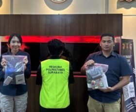 Polrestabes Surabaya Bongkar Pembuatan Tembakau Sintetis, Pelaku juga Sediakan Ganja