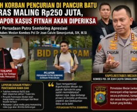 Tuduh Korban Pencurian Memeras Maling Rp 250 Juta, Terlapor Kasus Fitnah Akan Diperiksa, Pelapor Apresiasi Kapolrestabes Medan