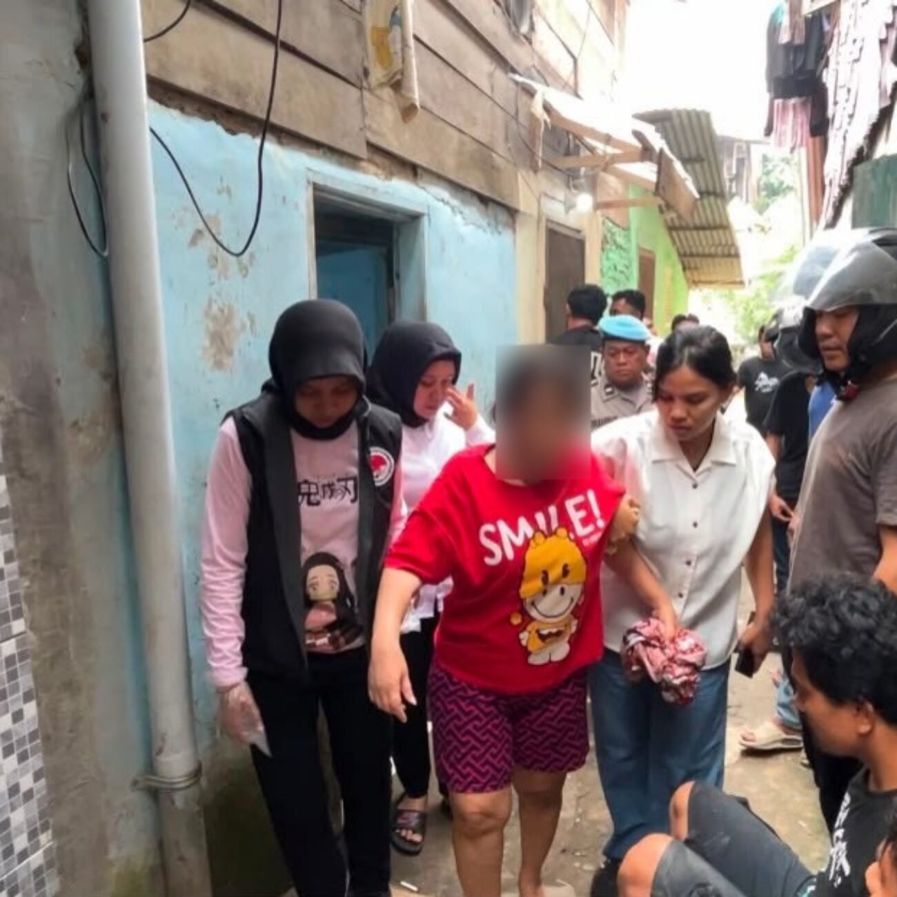 Terbongkar! Rumah di Pemukiman Padat Pinggir Sungai Deli Jadi Sarang Narkoba