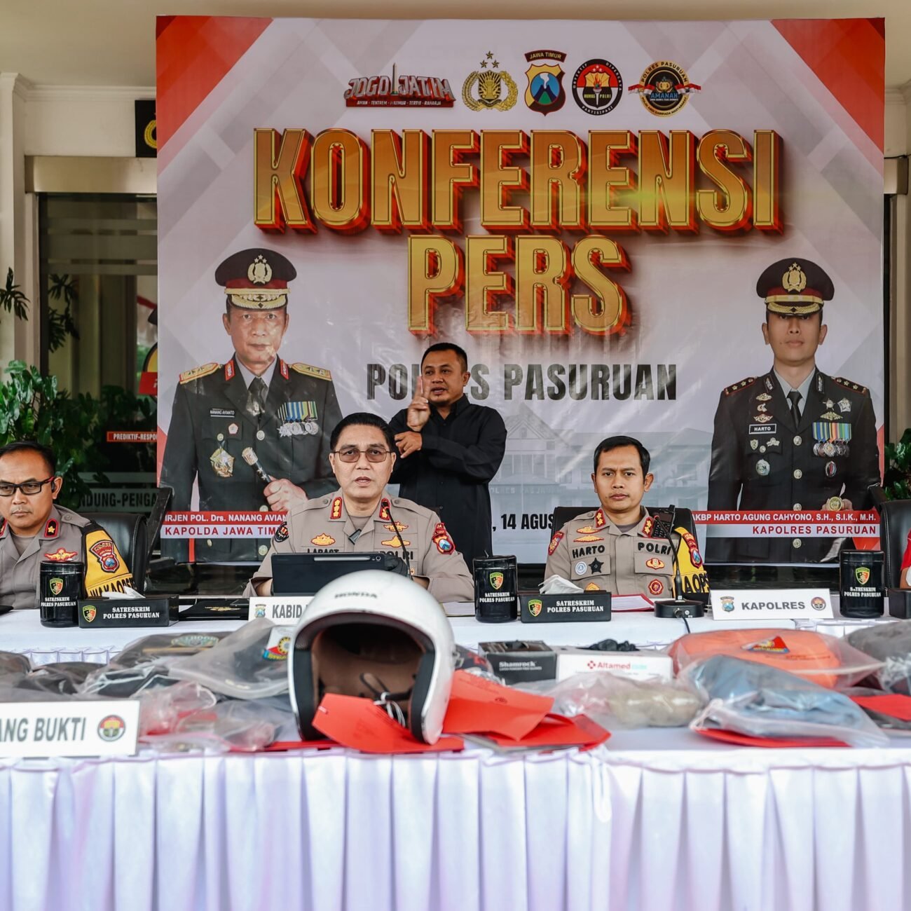 Polres Pasuruan Ungkap 5 Kasus Kekerasan di Jalur Malang–Surabaya, 7 Tersangka Diamankan