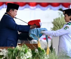 Panglima TNI Hadiri Upacara Peringatan Detik-Detik Proklamasi di Istana Merdeka