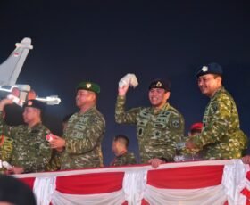 Panglima TNI Hadiri Karnaval Bersatu, Meriahkan Perayaan HUT ke-81 Kemerdekaan RI