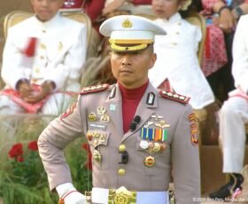 Mengenal Sosok Kombes Jerrold, Danup Penurunan Bendera Merah Putih HUT RI ke-81 di Istana
