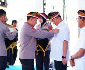 Polri Raih Rekor MURI Penanaman Bawang Putih Serentak di Lahan Terluas